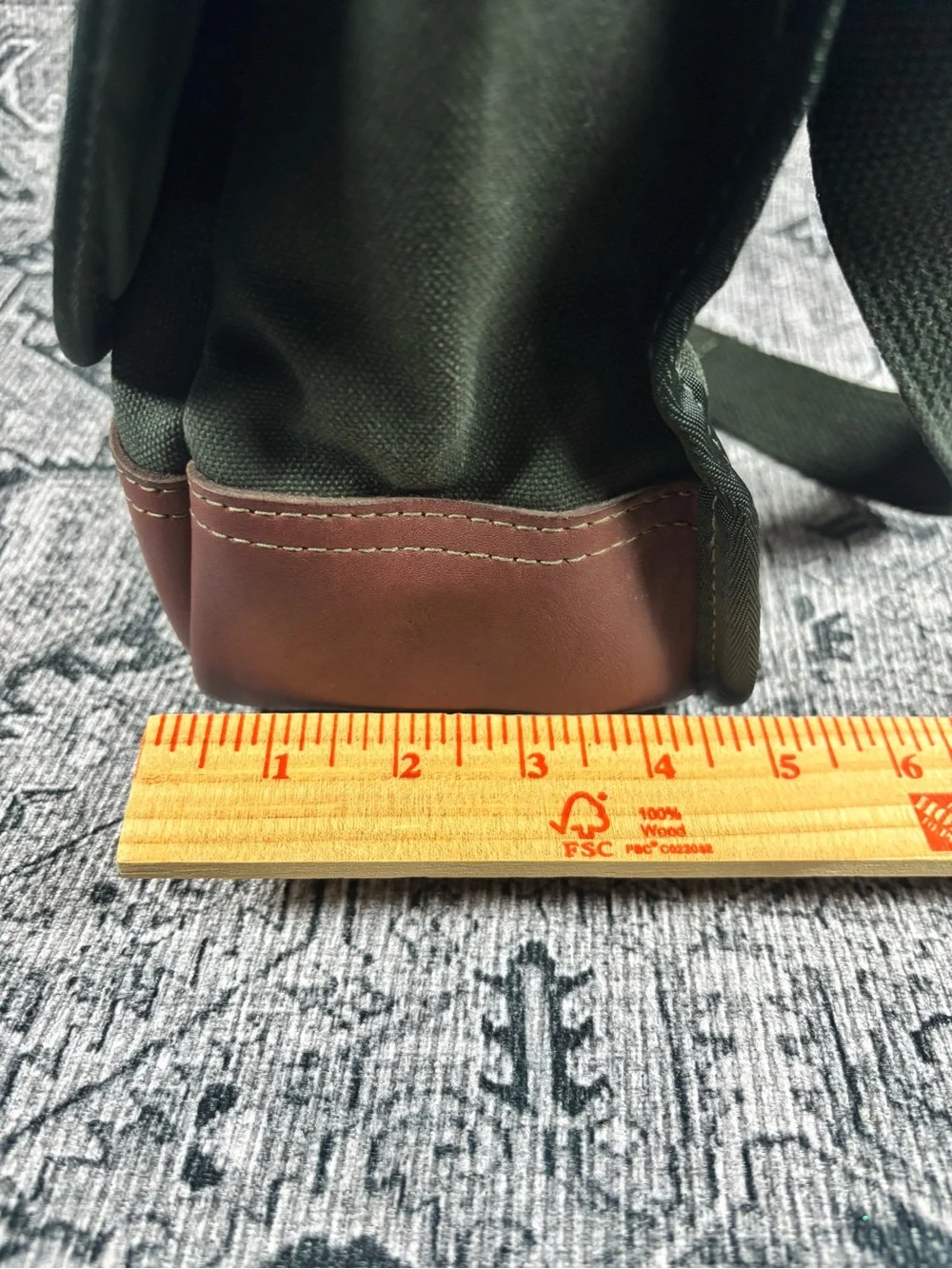 RARE! Vintage Orvis Company Canvas and Leather Messenger‎ Bag
